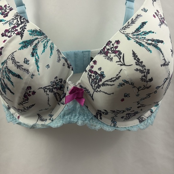 Adore Me Lot Of 2 34DDD Bras Multi-color Balconette Floral & Pink - Picture 3 of 15